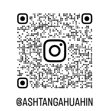 Follow Ashtanga Yoga Hua Hin on Instagram — QR code